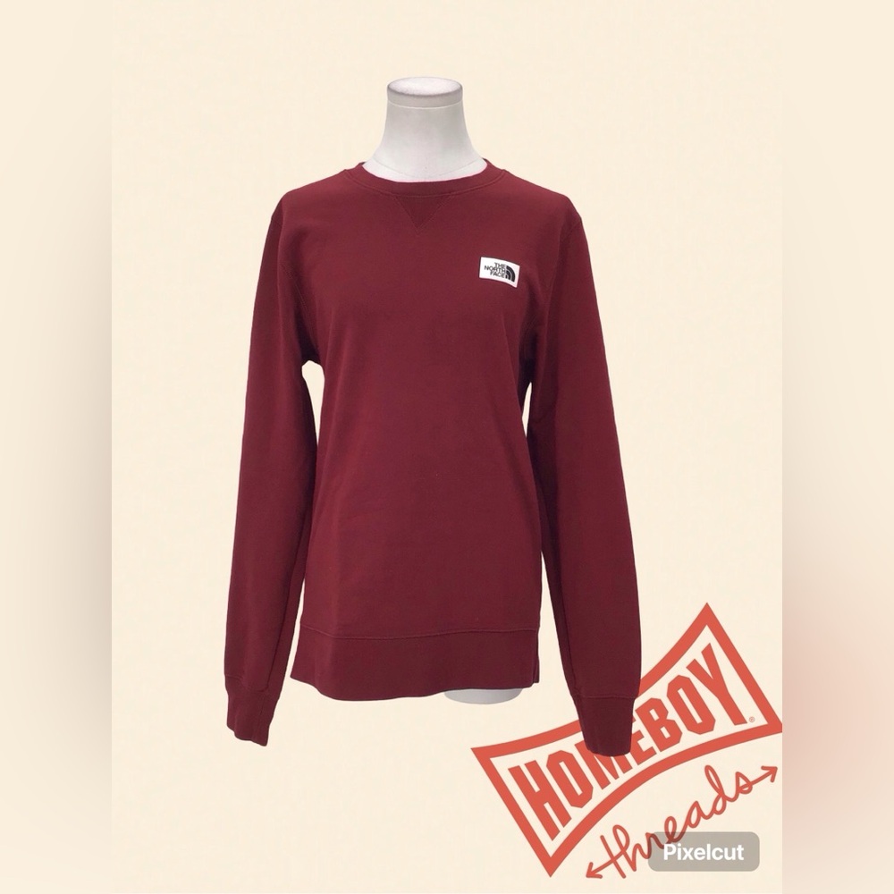 The North Face Burgundy Sweatshirt size small